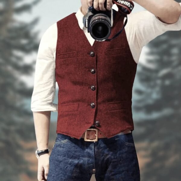 Man Wedding Suit Vest Best