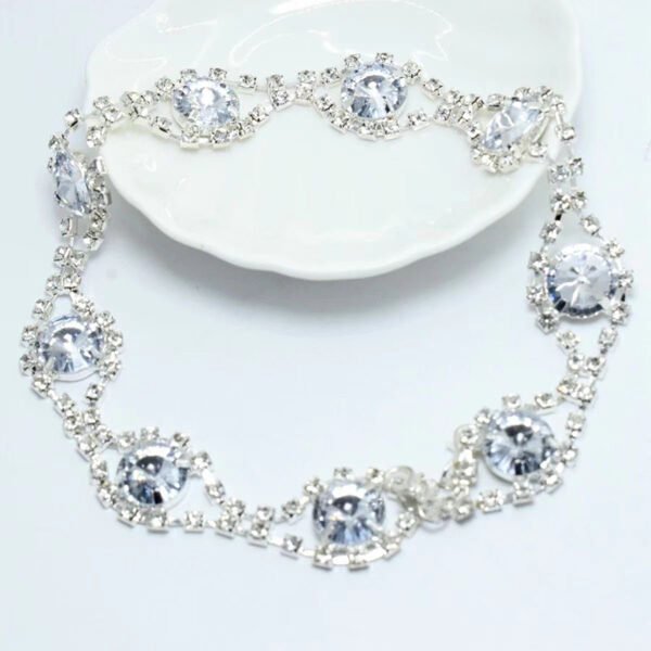 Light Luxury Niche Design, High-end Feel, Super Sparkling Rhinestone Necklace